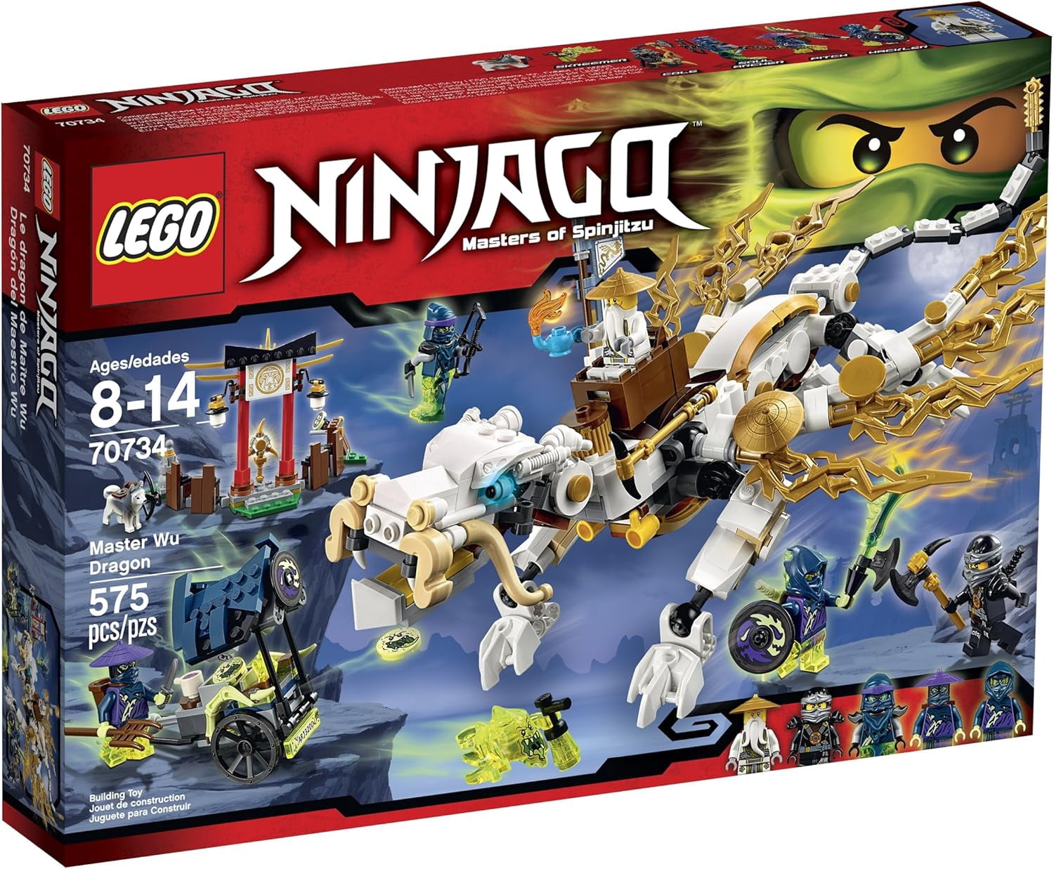 LEGO Ninjago 70734 Master WU Dragon Ninja Building Kit - Walmart.ca
