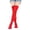 Red, variant on FhsagQ Socks Womens Socks Fishnet Women Thigh High Socks Valentines Day Socks Knee High Long Stockings Leg Warmer Outdoor Sport Socks Socks for Women Crotchless Red Red One Size