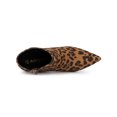 thumbnail image 4 of Unique Bargains Bottines à Talon Aiguille à Bout Pointu à Fermeture Éclair pour Femmes, 4 of 7