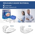 thumbnail image 3 of GFDYREE Mouth Guards for Clenching Teeth at Night, Mouth Guard for Grinding Teeth, Reusable Mouth Guard for Sleeping at Night, Night Guard for Teeth (4 Piece Set), 3 of 7