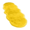 thumbnail image 2 of Tyidzon Rugs for Bedroom Solid Color Fluffy Shaggy Soft Living Room Rug 20X55 Inch Indoor Modern Area Rug for Teen Dorm Room Home Decor, Yellow, 2 of 8
