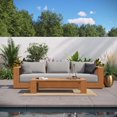 thumbnail image 1 of Modway Tahoe 2 Table Set Patio Furniture, Light Gray, 1 of 9