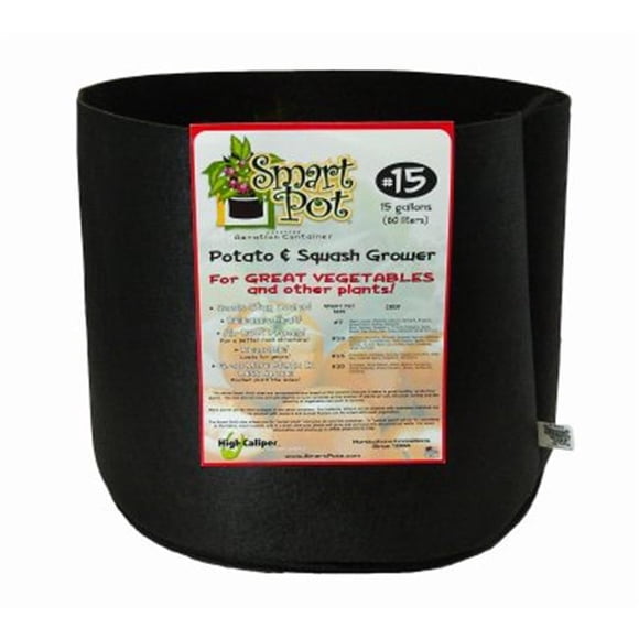 Pot de Culture à Étrier Haut 15 gal Hydroponique pour Pommes de Terre et Courges