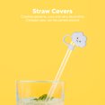 thumbnail image 3 of Decorative Dustproof Splashproof  Reusable Party Shopping Travel Camping Straw Cover Straw Covers, 3 of 8