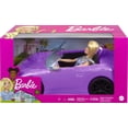 thumbnail image 2 of Barbie Poupée blonde de 29,21 cm, décapotable violette, 3 à 7 ans - Exclusivité Walmart, 2 of 6