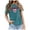 Green, variant on TSADFHJI Ladies Christmas Tops Blouses Womens Canada Day Shirts Canada Flag Graphic Tshirt Canadian Maple Leaf Short Sleeve Patriotic Tee Tops M Blue