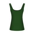 thumbnail image 4 of DecSea Women's Ribbed Tank Tops Knit U Neck Sleeveless Shirts Summer Casual Basic Tanks, 4 of 6
