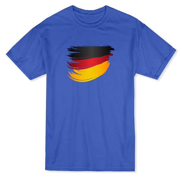 Germany Flag Stroke Men's T-shirt