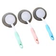 thumbnail image 1 of EeaseCA Handle Wire Brush Cleaning Ball Scourer Dish Washing Kitchen Cleaning (Blue), 1 of 6