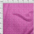 thumbnail image 3 of oneOone Polyester Spandex Fuschia Pink Fabric Abstracts Sewing Craft Projects Fabric Prints By Yard 56 Inch Wide, 3 of 5