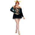 thumbnail image 1 of Women's Plus Size Sexy Ogre Princess Costume Dress, 1 of 3
