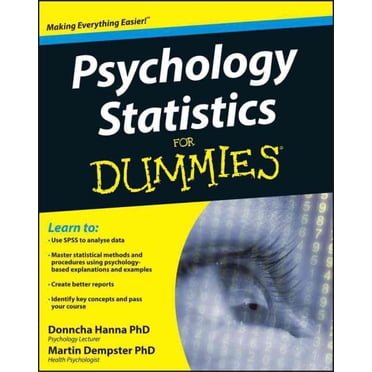 Statistiques de Psychologie pour les Nuls, Martin Dempster, Donncha Hanna Broché