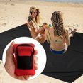 thumbnail image 2 of Tapis de Pique-Nique Extérieur Portable Mini en Nylon Pliable avec Poche pour Camping et Randonnée – -Tapis de Plage Compact avec Poignée de Transport et Résistant à l'Eau‐, 2 of 9