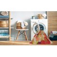 thumbnail image 2 of Ahgly Company Machine Washable Indoor Rectangle Transitional Orange Area Rugs, 5' x 7', 2 of 7