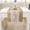 Kaki745, variante sur Chemin de Table en Dentelle de Jute Vintage, Design Romantique en Lin pour Mariages et Décor de Ferme