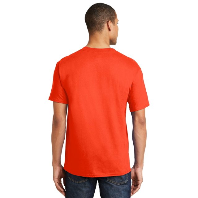 Hanes T-Shirt Adulte Sans Étiquette à Manches Courtes