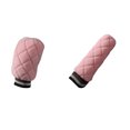 thumbnail image 1 of Aofa 2Pcs Plush Car Interior Gear Shift Knob Cover Warm Hand Brake Grip Protection, 1 of 7
