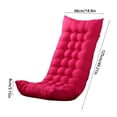 thumbnail image 4 of Wzzjkit Rocking Chair Cushion, High Back Patio Chair Cushions - Thickened Double Sided Recliner Cushion, Indoor/Outdoor Pads with Ties, Fade-Protection & All Season All Weather Replacement, 4 of 7