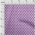 thumbnail image 1 of oneOone Viscose Jersey Fabric Geometric Block Print Fabric BTY 60 Inch Wide, 1 of 1