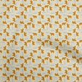 thumbnail image 1 of oneOone Polyester Spandex Light Yellow Fabric Animal Sewing Material Print Fabric By The Yard 56 Inch Wide, 1 of 5