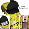 thumbnail image 3 of Sushi Roll Rice Fish Avocado Foodie Lightweight Travel Sling Backpack Durable Multipurpose Small Travel Backpack for Essentials, 3 of 6
