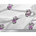 thumbnail image 2 of Soimoi Rayon Fabric Leaves & Floral Block Decor Fabric Printed Yard 56 Inch Wide, 2 of 3