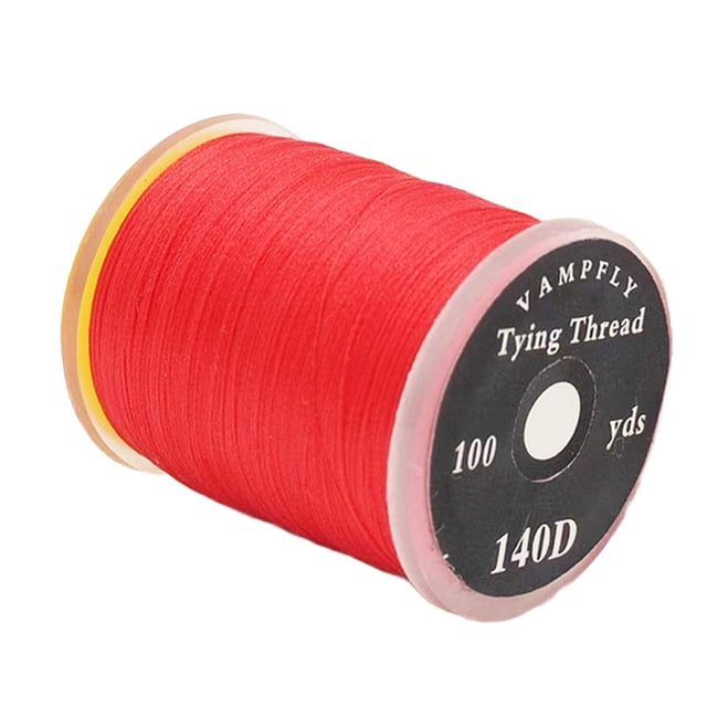 S SERENABLE Fil de Molette Multifilament Solide en Bobines Standard Fournitures de Molette Rouge