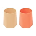thumbnail image 1 of Tiny Twinkle - Silicone Training Cup 2PK - Sand-Coral, 1 of 5
