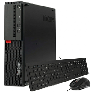 Lenovo ThinkCentre M720s SFF Bureau PC avec Intel Core i5 Processeur 16GB DDR4 RAM 256GB SSD Windows 11, Clavier, Souris, Wifi, Bluetooth remis à neuf