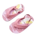 thumbnail image 2 of Girls Sandals Toddler Eva Beach Shoes Adjustable Strap Flops Summer Elastic Flip For Kids Lightweight Comfortable On, 2 of 5