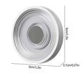 thumbnail image 3 of PRETXORVE Magnetic Remote Control Hook, 2 Magnetic Remote Control Holders, Wall Mount Tv Remote Control Manager and Home Organizer for Household Storage with Remote, 3 of 6