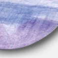 thumbnail image 2 of Designart 'Watercolor Purple Haze I' Geometric Metal Circle Wall Art, 2 of 3