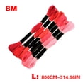 thumbnail image 2 of XYAIYT Premium 8.7 Yard Embroidery Thread Set for Crafting 6 Skeins for Knitting,Sewing,DIY Projects Ideal for Beginners Experts Alike, 2 of 4