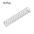 thumbnail image 2 of Unique Bargains 4mmx0.3mmx20mm 304 Stainless Steel Compression Spring 2N Load Capacity, 15pcs, 2 of 5