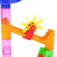 thumbnail image 2 of Cagogo under $5 Marble Run Building Blocks, Marble Run Building BlocksToy, 80 PCS DIY Maze Ball Track Set, Educational STEM ConstructionToyforKids, Creative Race Track Building Kit, 2 of 8