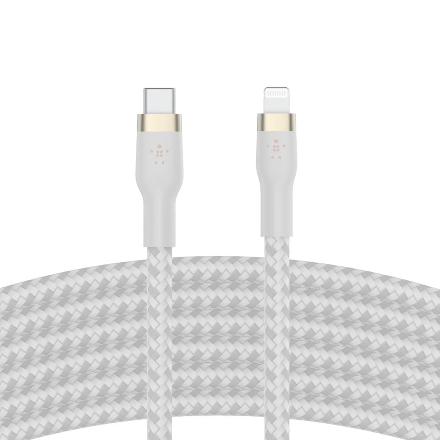 Belkin Câble Charge/Sync BOOSTCHARGE PRO Flex USB-C a/Lightning 6p