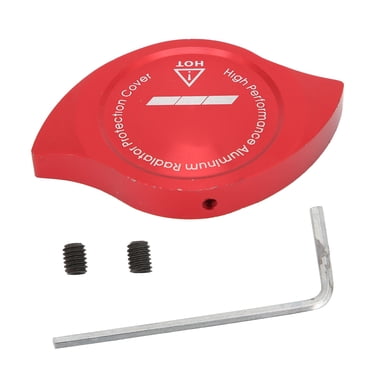 Couvercle Décoratif de Radiateur Rouge de Remplacement pour Honda Mugen Acura CL CSX ILX MDX NSX RDX