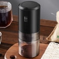 thumbnail image 2 of RKSTN Coffee Grinder Coffee Grinder with Adjustable Coarseness Ceramic Burrs Portableelectric Spice Coffee Grinder with Clean Brush Type C Charging Kitchen Gadgets, 2 of 3