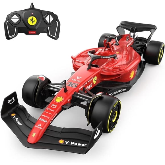 RASTAR 1.18 Scale Ferrari F1-75 Model RC Car, F1 Racing Car