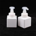 thumbnail image 4 of 2Pcs 250ml Square Foam Lotion Liquid Pump Bottle Dispenser Vials Jar White, 4 of 8
