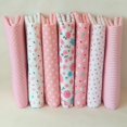 thumbnail image 1 of MYG Series 7 pieces Assorted Pre-Cut Thick Tabby Bundle Charm Cotton Quilt Fabric, 1 of 7