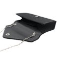 thumbnail image 2 of thinsony Women Envelope Bag Rectangular Hasp Rhinestone Stylish Fashionable Business Party Bridal Handbag Birthday Gift Black, 2 of 9