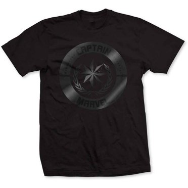 Marvel Comics Unisex T-Shirt Captain Marvel Silver Circle