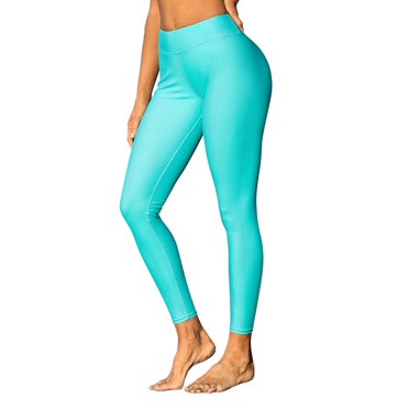 Charmo Pantalon de Bain pour Femmes Taille Haute Pantalon de Bain Leggings de Bain Collants de Bain