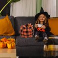 thumbnail image 1 of Boovnll Fall Home New Favourite Delicate Checkered Pumpkin Fabric Material Warm Feel, 1 of 6