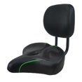 thumbnail image 3 of Bike Seat with Backrest Wide Seats Exercise Bike Seat Cushion Saddle Green, 3 of 10