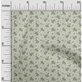 thumbnail image 2 of oneOone Velvet Light Green Fabric Florals Fabric For Sewing Printed Craft Fabric By The Yard 58 Inch Wide, 2 of 4