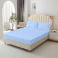 thumbnail image 4 of Bed Sheet Straps,Double Bed Fitted Sheet Piece Non-Slip Fixed Bed Cover All-Inclusive Mattress Protection Bed Cover Soft Fiber Suitable for Sleeping Naked,Fitted Bed Sheets,Dog Bed Cover, 4 of 7