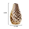 thumbnail image 2 of GUOOL Decorative Convex-concave Point Ceramic Flower Vase Great Gifts for Day, 1, 2 of 9