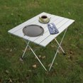 thumbnail image 4 of Outdoor Table, Outdoor Foldable Table Easy To Installation - Can Finish The Assembly Process In A Minute  For Camping Hiking, Picnic For Fishing Garden Barbecue, 4 of 8